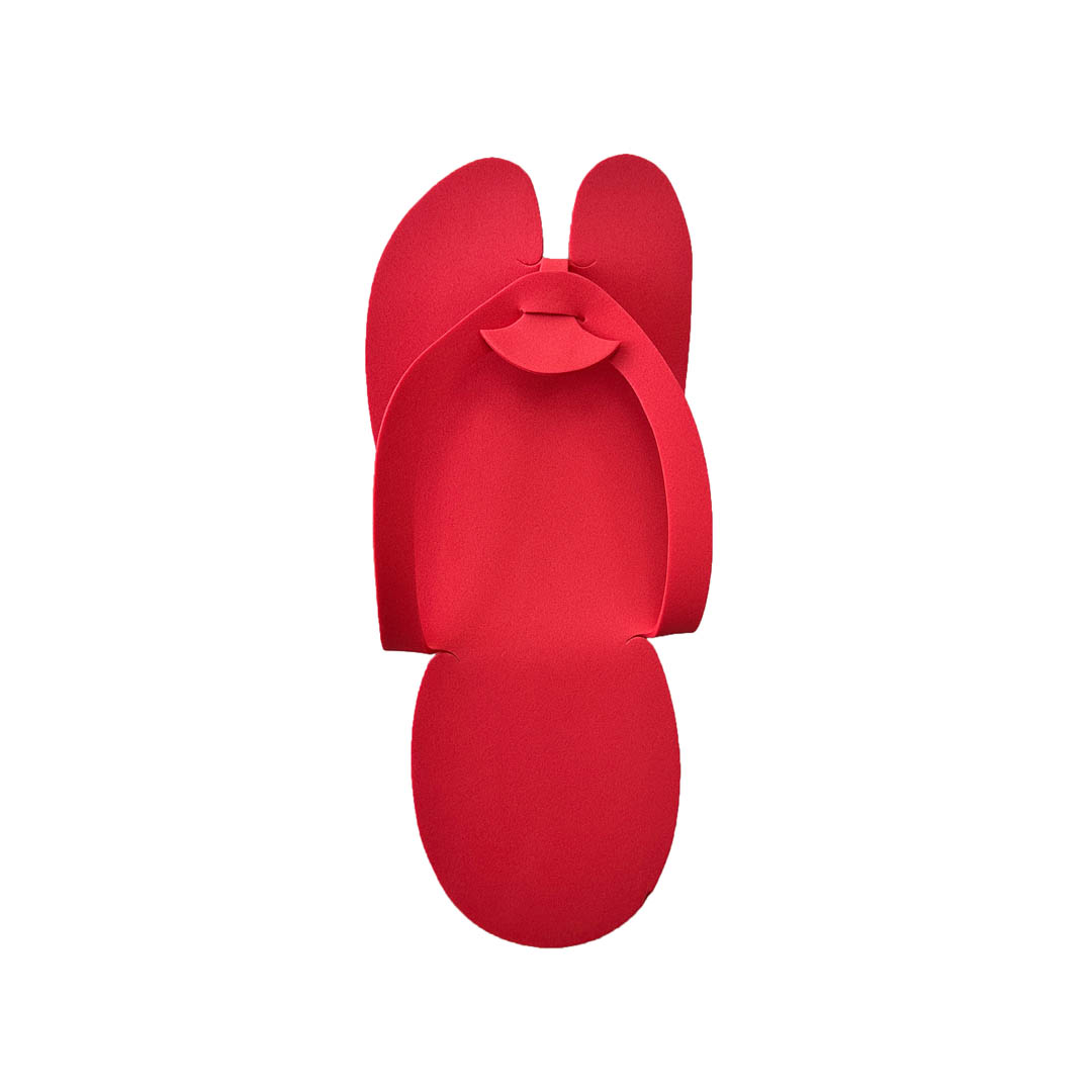 Disposable Slippers (red) – DS