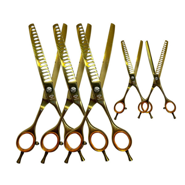 Chunker Scissor Gold Curved 7"