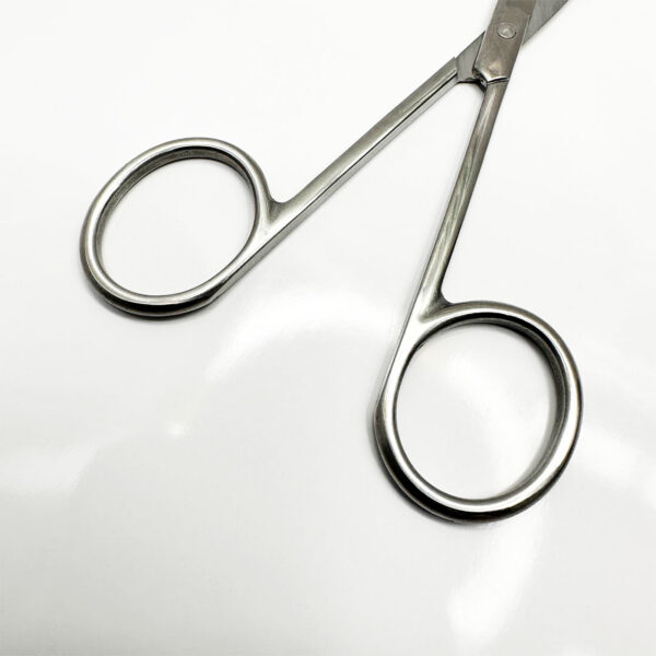 Eyebrow Scissors Round Tip - Image 2